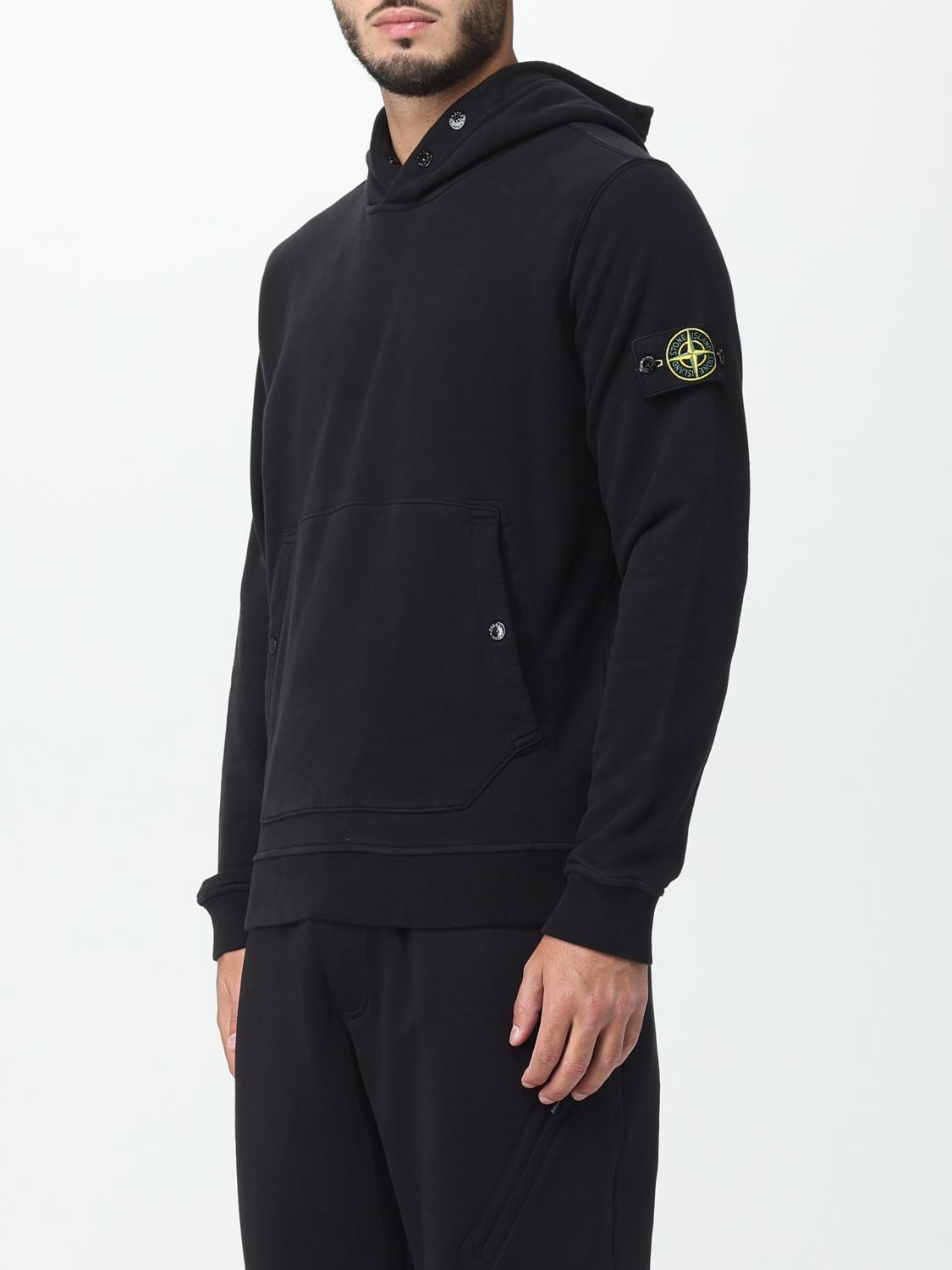 STONE ISLAND SWEATSHIRT: Pull homme Stone Island, Noir - Img 4