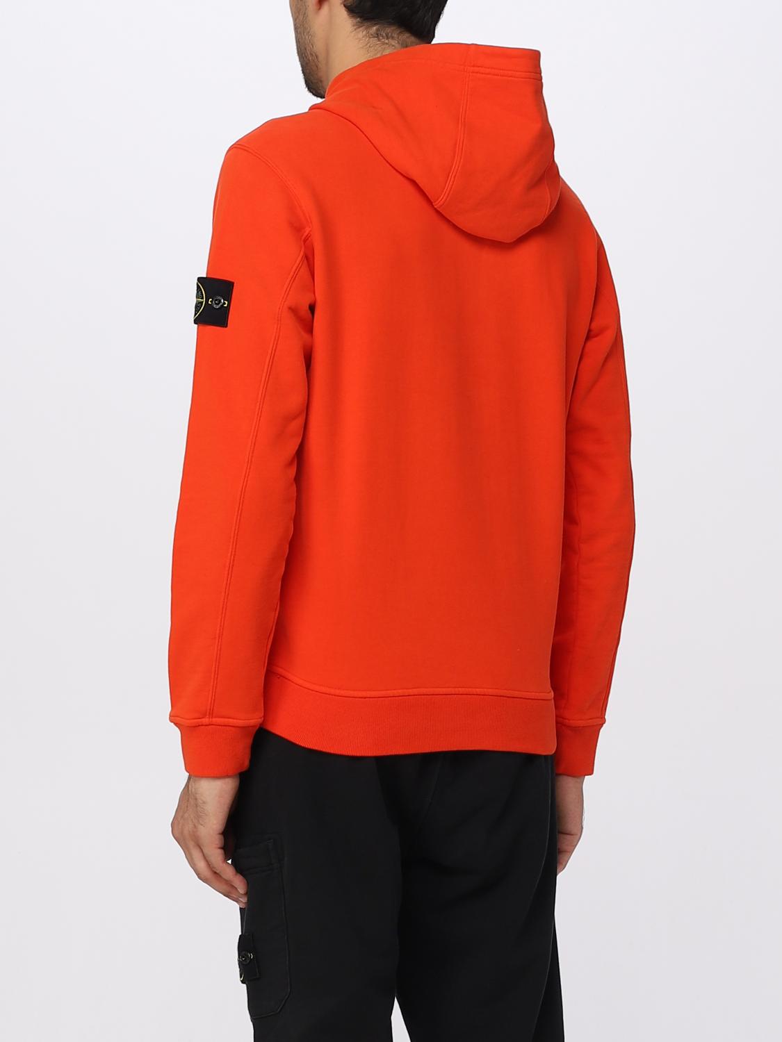 STONE ISLAND SWEATSHIRT: Pull homme Stone Island, Orange - Img 3