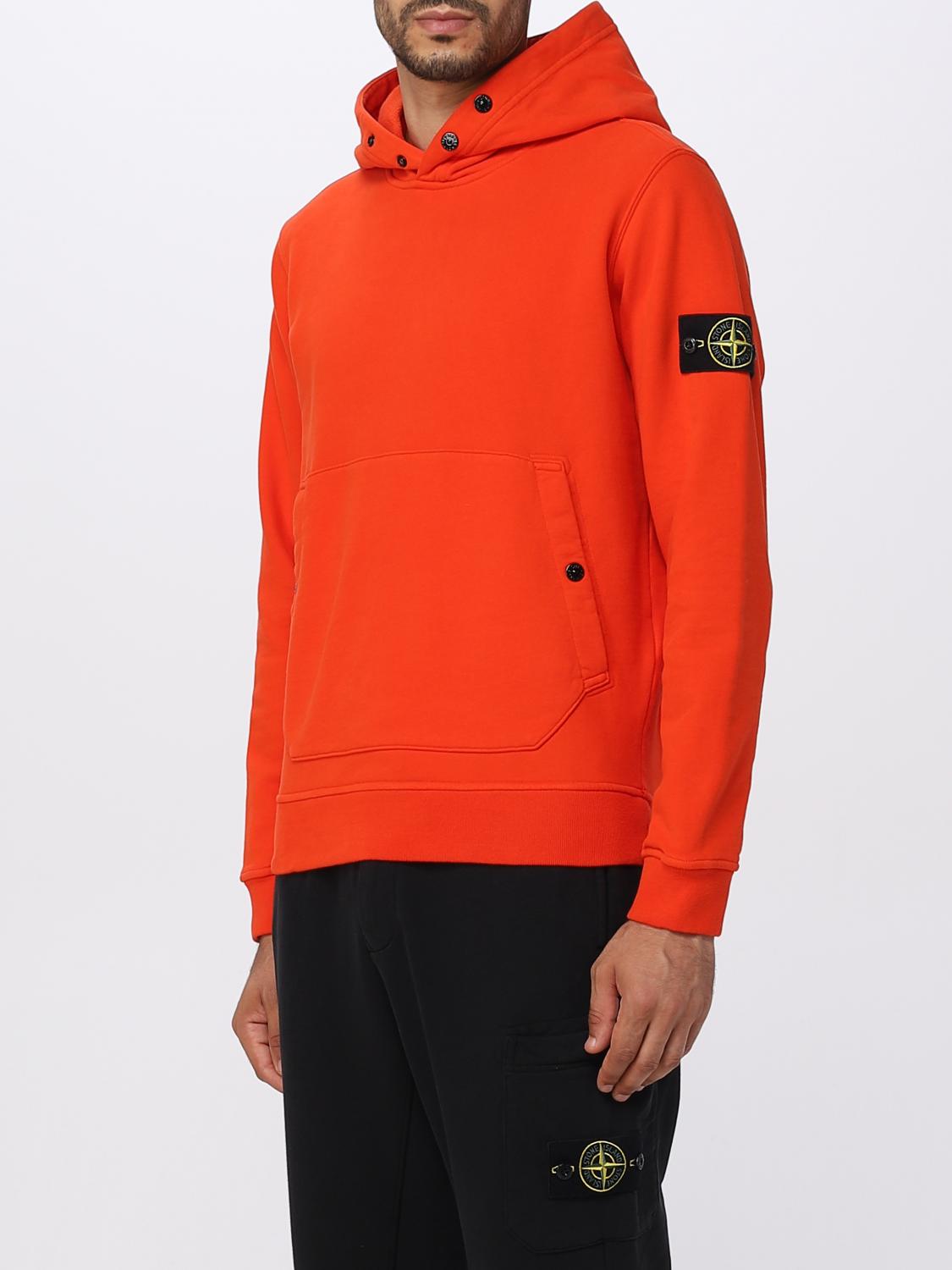 STONE ISLAND SWEATSHIRT: Pull homme Stone Island, Orange - Img 4