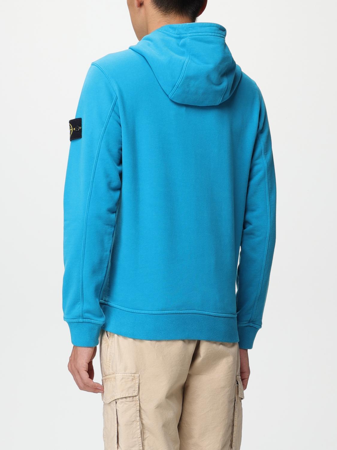STONE ISLAND SWEATSHIRT: Pull homme Stone Island, Turquoise - Img 3