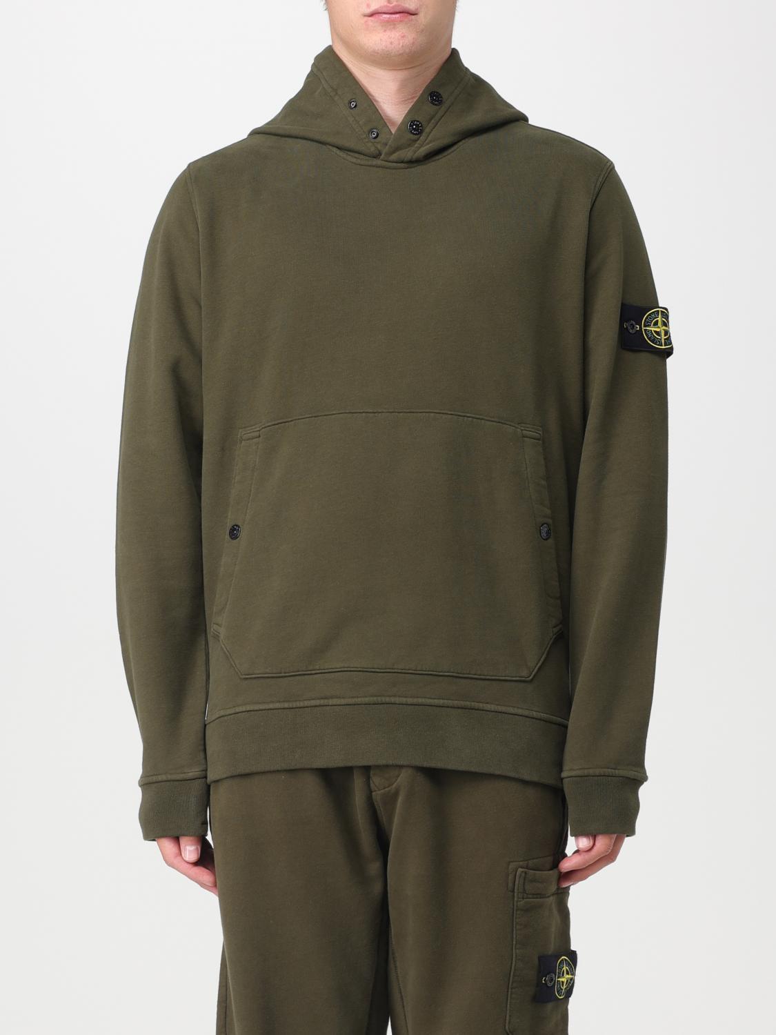 STONE ISLAND SWEATSHIRT: Pull homme Stone Island, Vert - Img 1