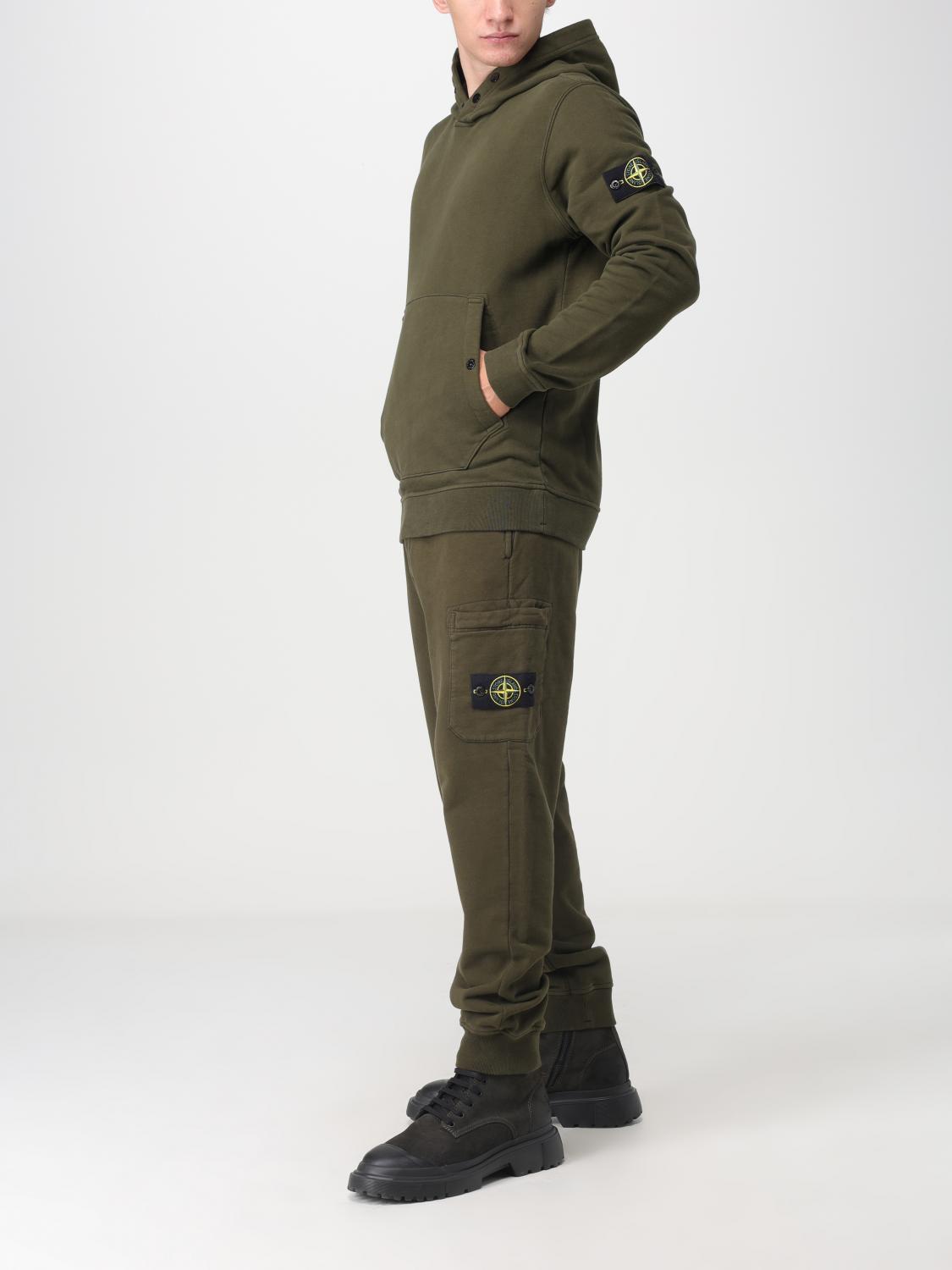 STONE ISLAND SWEATSHIRT: Pull homme Stone Island, Vert - Img 2