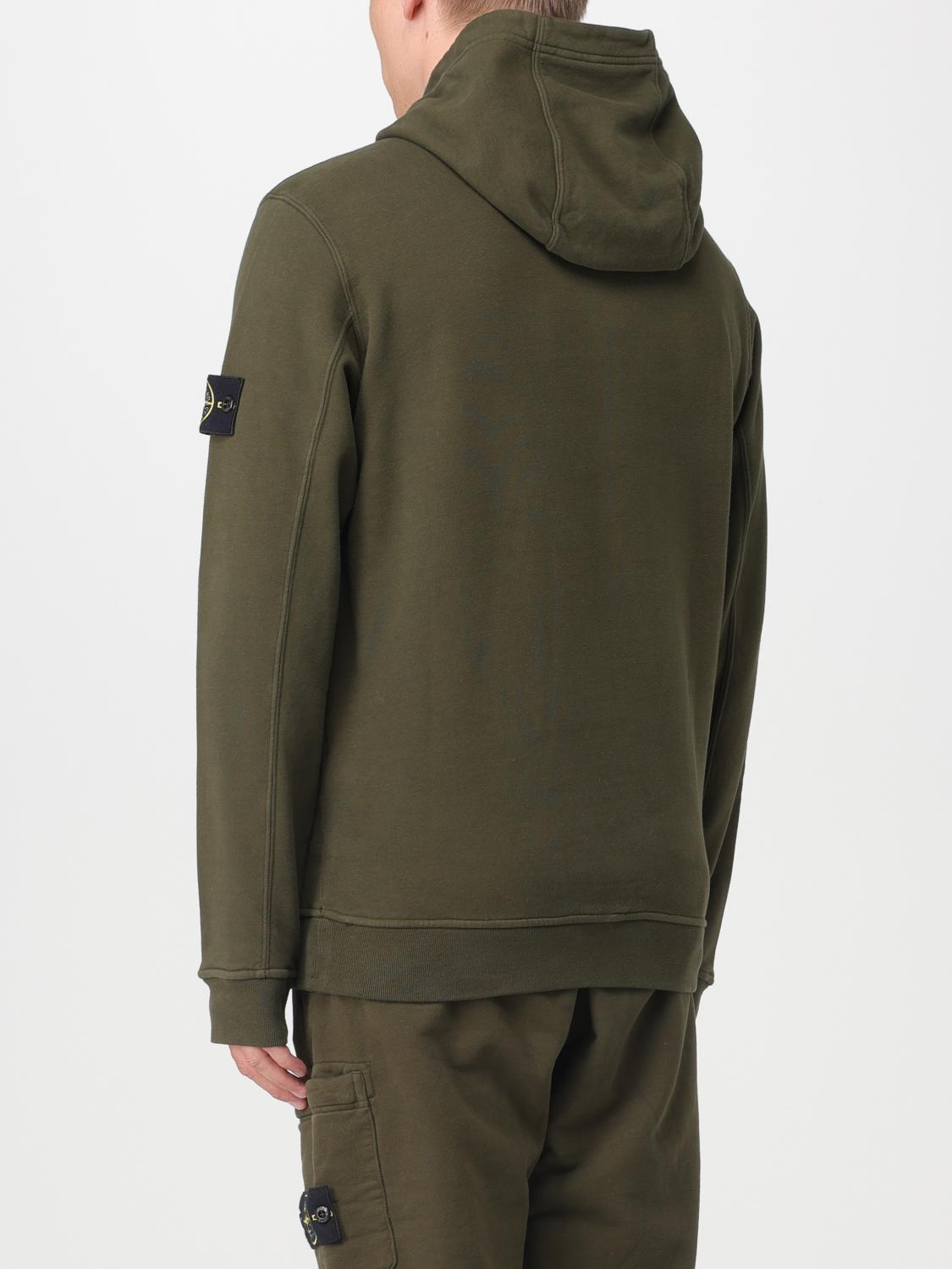 STONE ISLAND SWEATSHIRT: Pull homme Stone Island, Vert - Img 3