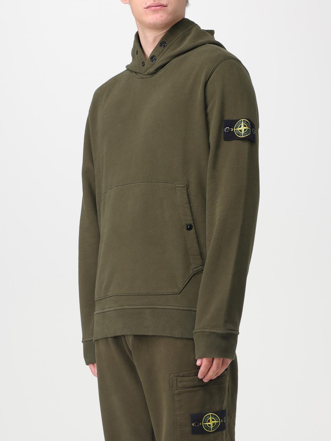 STONE ISLAND SWEATSHIRT: Pull homme Stone Island, Vert - Img 4