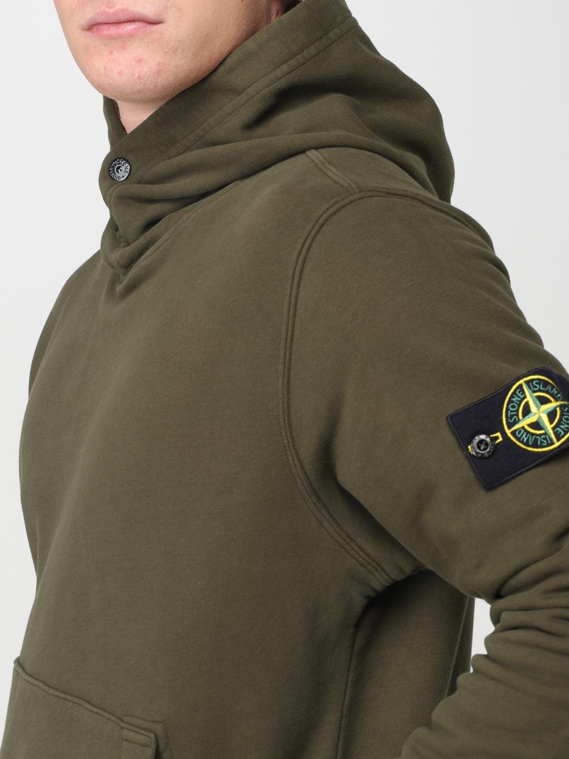STONE ISLAND SWEATSHIRT: Pull homme Stone Island, Vert - Img 5