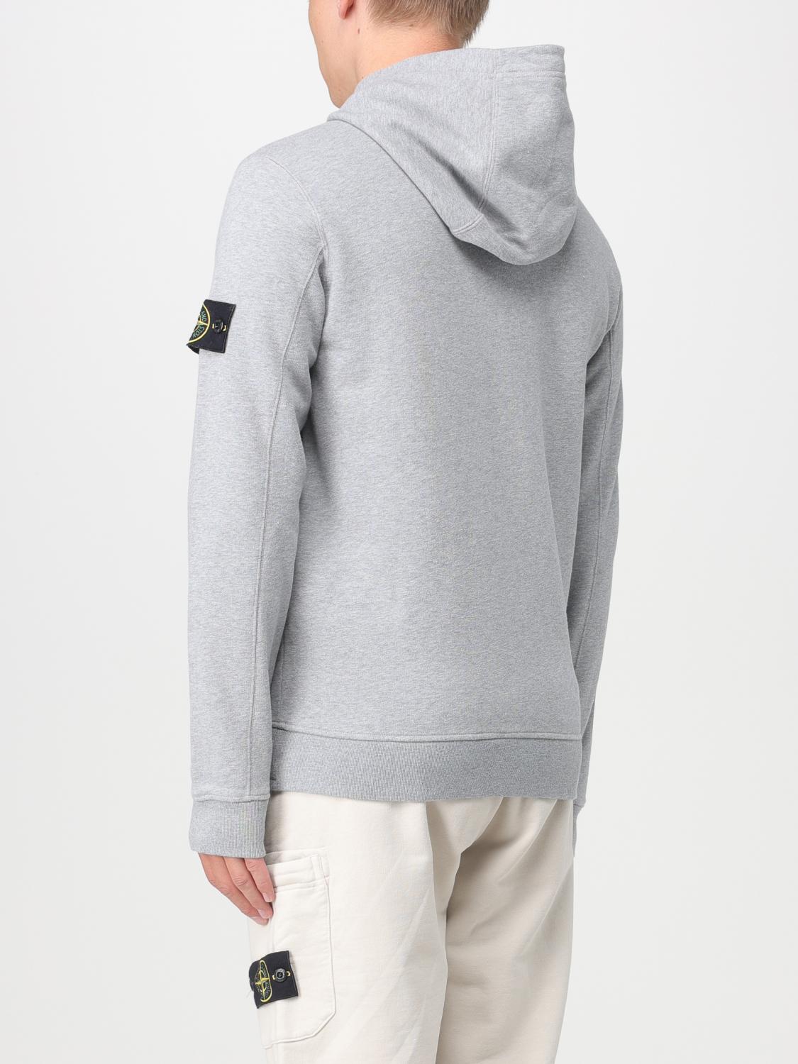 STONE ISLAND SWEATSHIRT: Pull homme Stone Island, Gris - Img 3