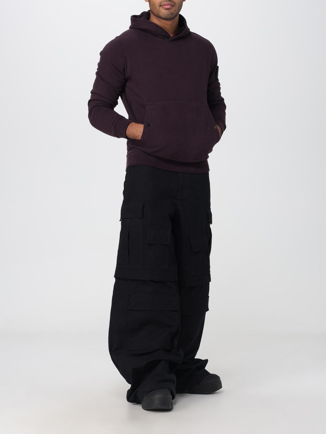 STONE ISLAND SWEATSHIRT: Pull homme Stone Island, Bordeaux - Img 2