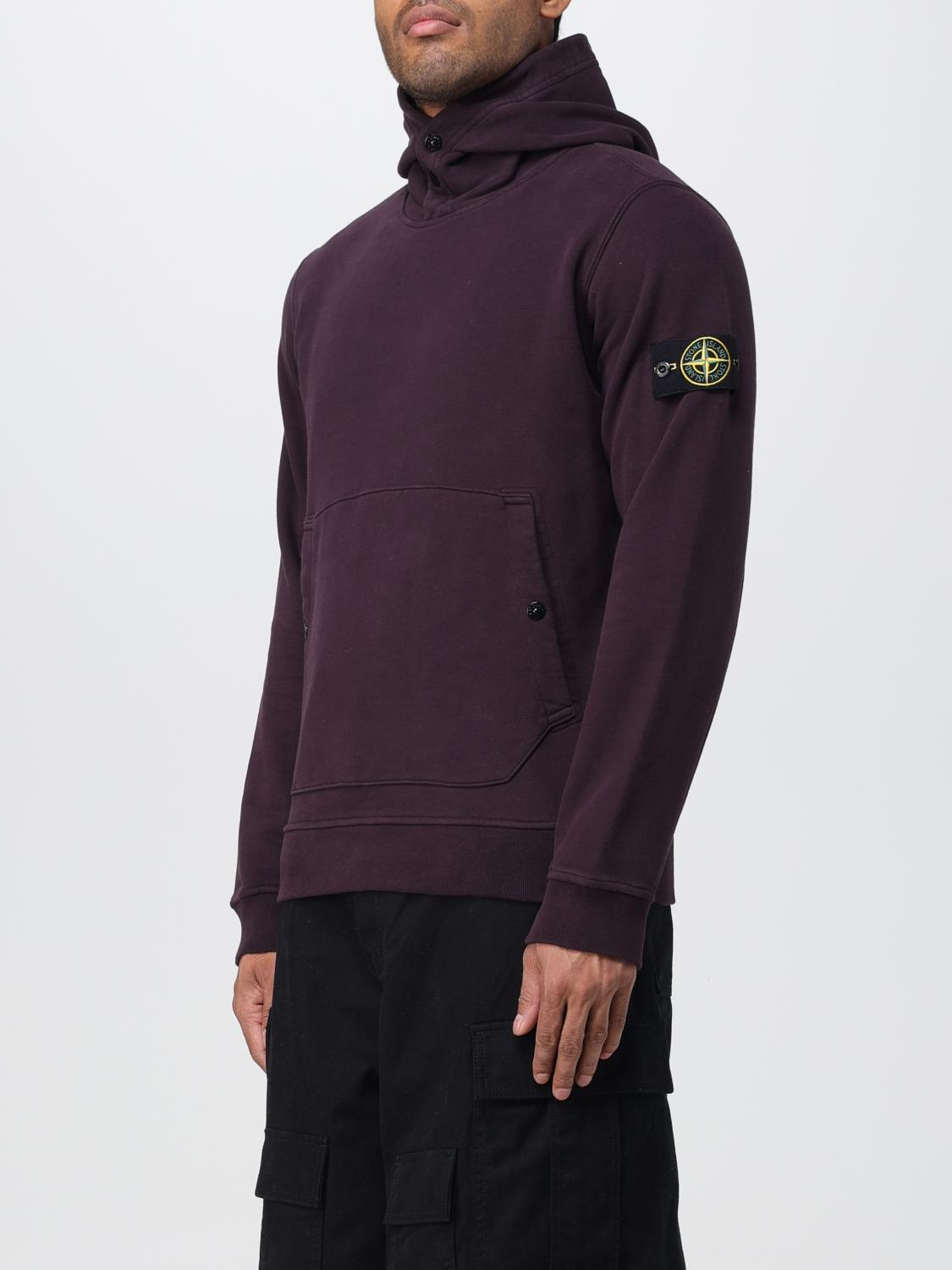STONE ISLAND SWEATSHIRT: Pull homme Stone Island, Bordeaux - Img 4