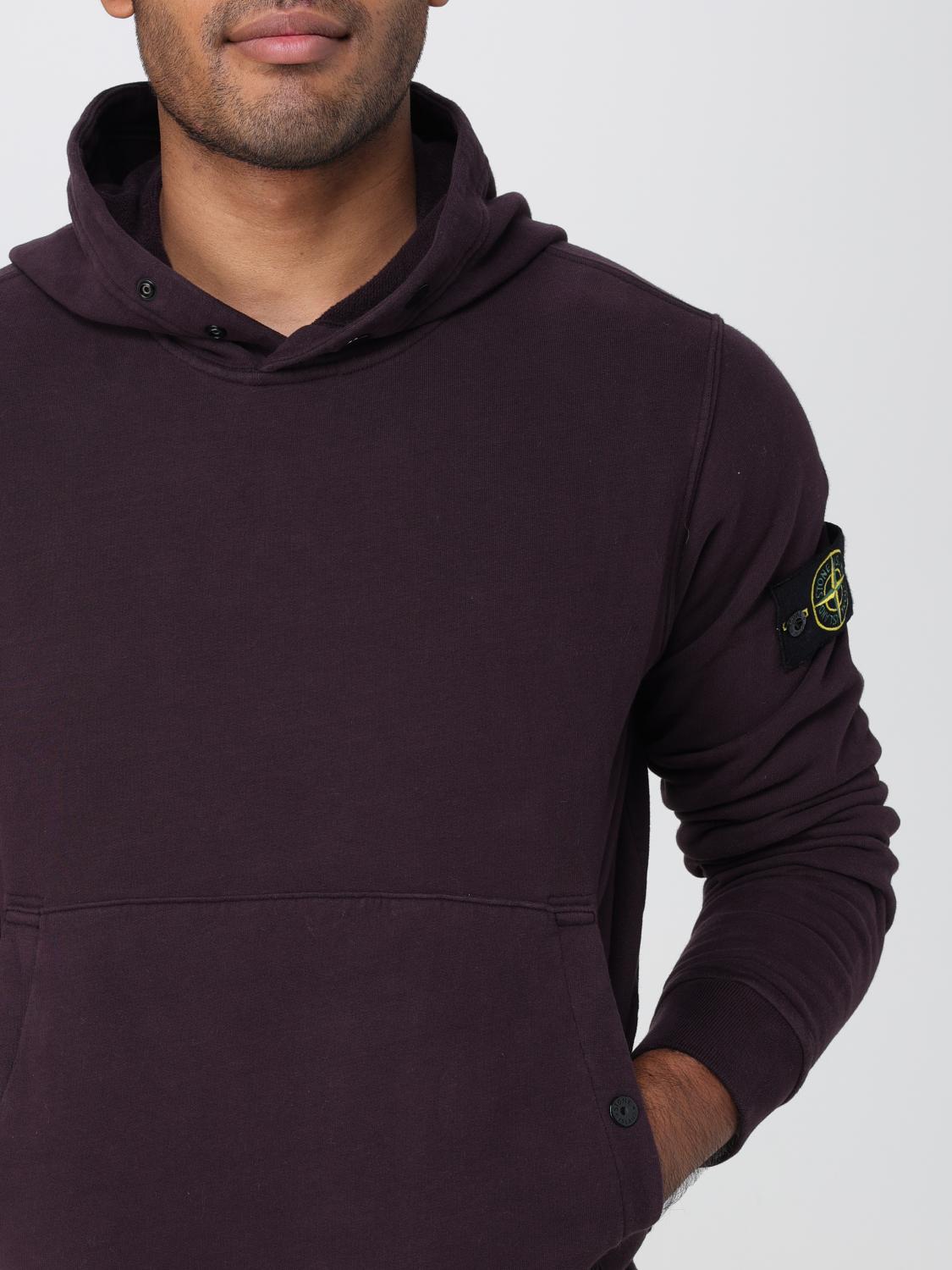 STONE ISLAND SWEATSHIRT: Pull homme Stone Island, Bordeaux - Img 5