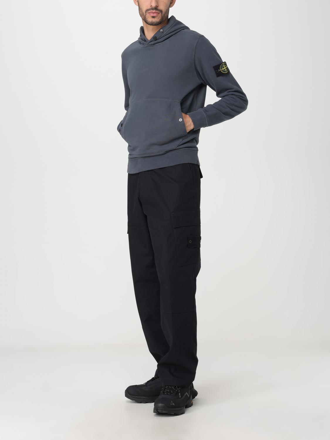 STONE ISLAND SWEATSHIRT: Pull homme Stone Island, Noir 1 - Img 2