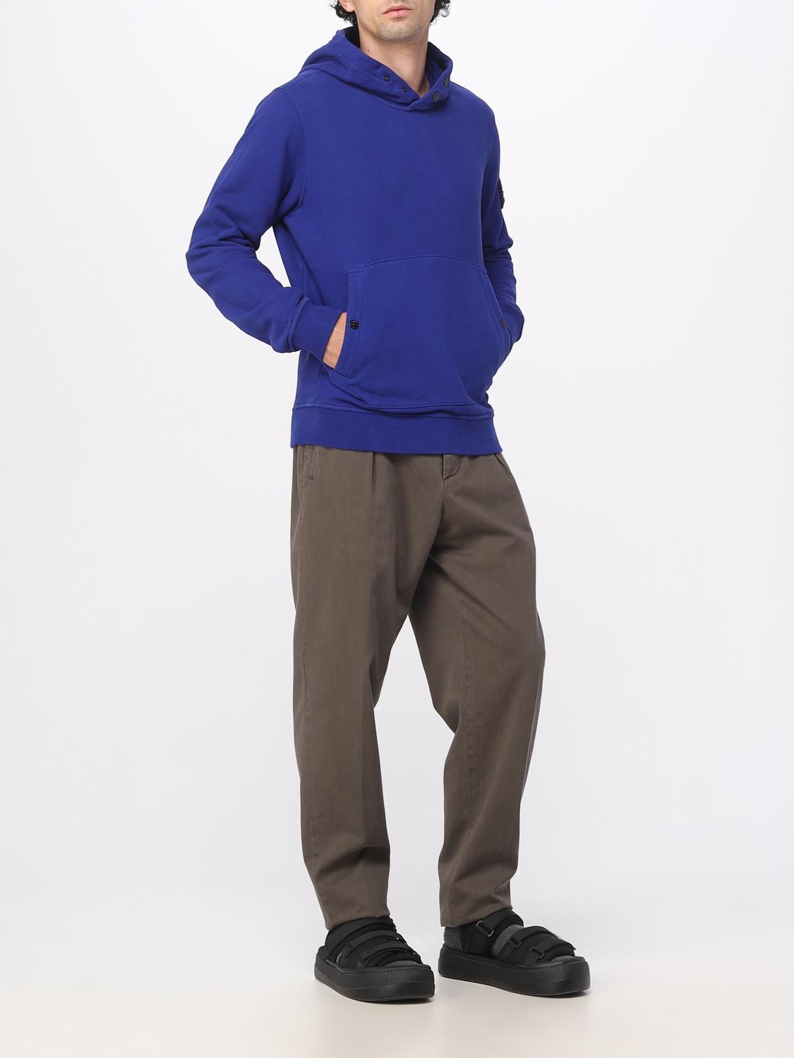 STONE ISLAND SWEATSHIRT: Pull homme Stone Island, Bleu 1 - Img 2