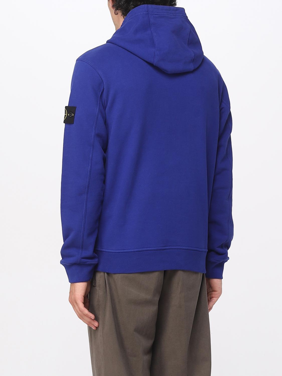 STONE ISLAND SWEATSHIRT: Pull homme Stone Island, Bleu 1 - Img 3