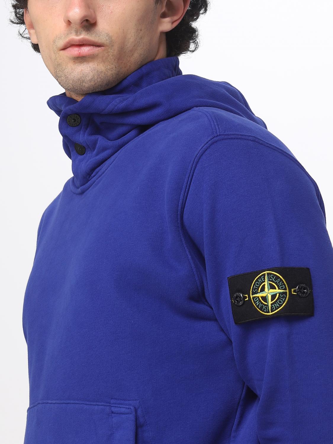 STONE ISLAND SWEATSHIRT: Pull homme Stone Island, Bleu 1 - Img 5