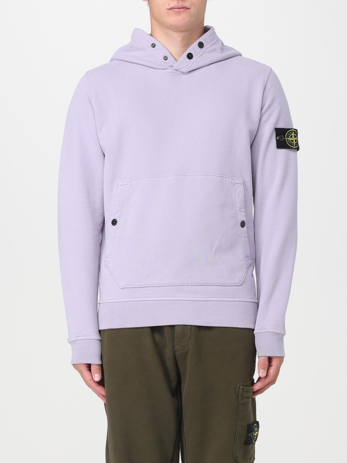 STONE ISLAND SWEATSHIRT: Pullover herren Stone Island, Lavendel - Img 1