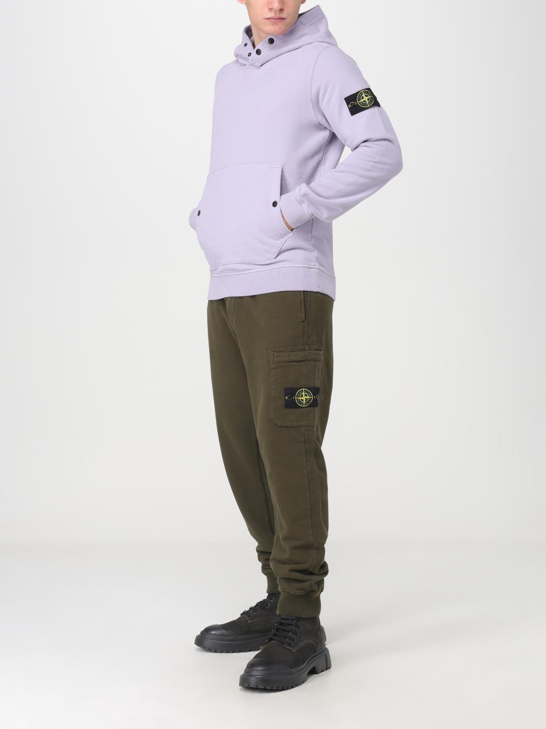 STONE ISLAND SWEATSHIRT: Pullover herren Stone Island, Lavendel - Img 2