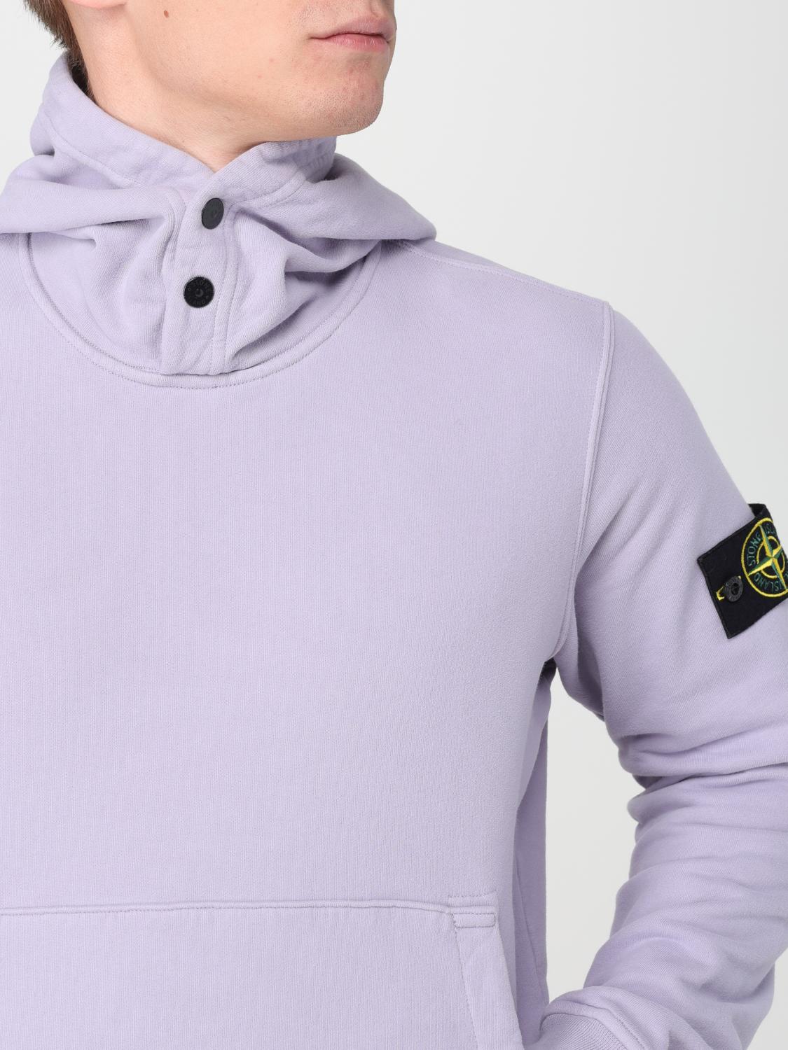 STONE ISLAND SWEATSHIRT: Pullover herren Stone Island, Lavendel - Img 5