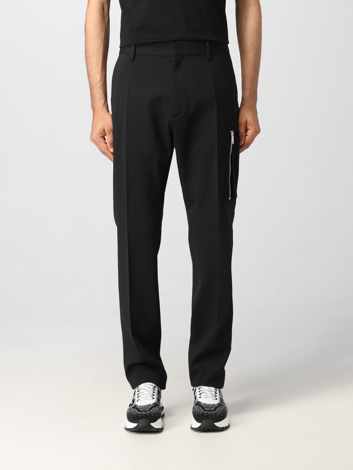 Dsquared2 pants in virgin wool - Black | S74KB0798S40320 | GIGLIO.COM