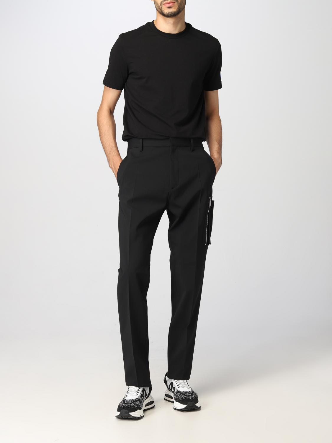 DSQUARED2 裤子: 裤子 男士 Dsquared2, 黑色 - Img 2