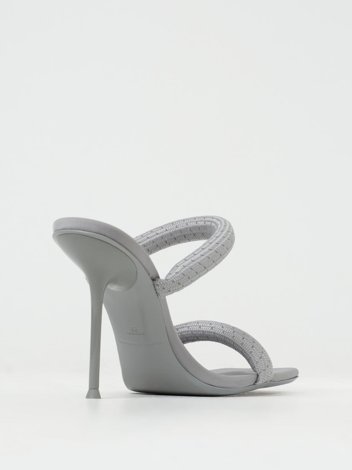 ALEXANDER WANG SANDALEN MIT ABSATZ: Sandalen mit absatz damen Alexander Wang, Grau - Img 3