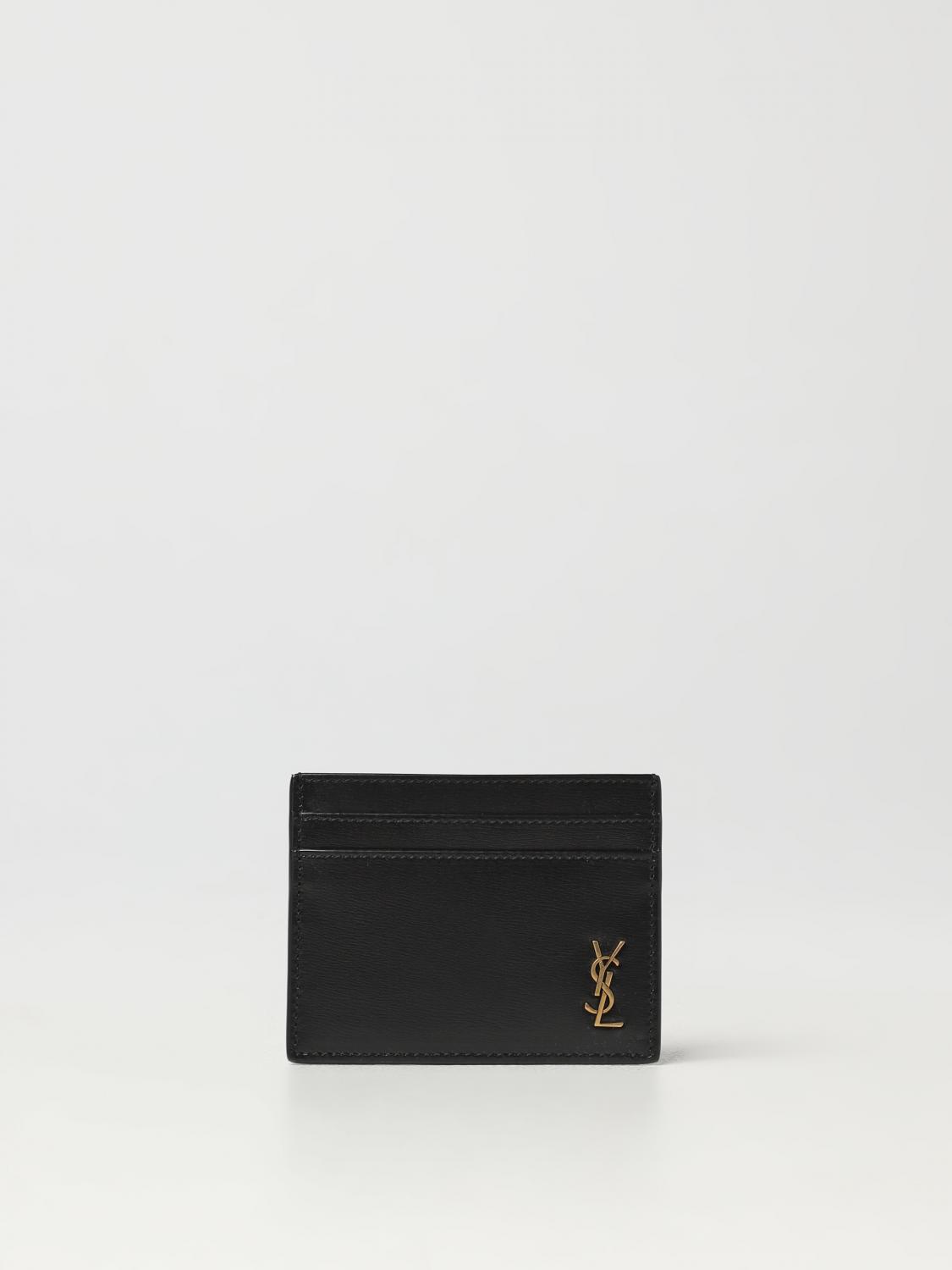 SAINT LAURENT CARTERA: Cartera hombre Saint Laurent, Negro - Img 1