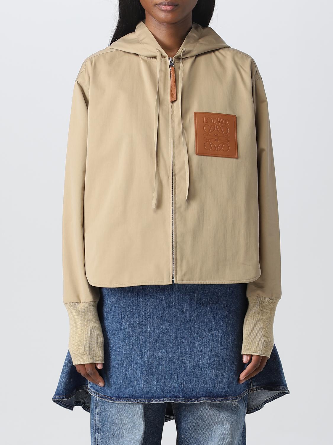 LOEWE: Blazer woman - Beige | Loewe jacket S359Y02XA7 online