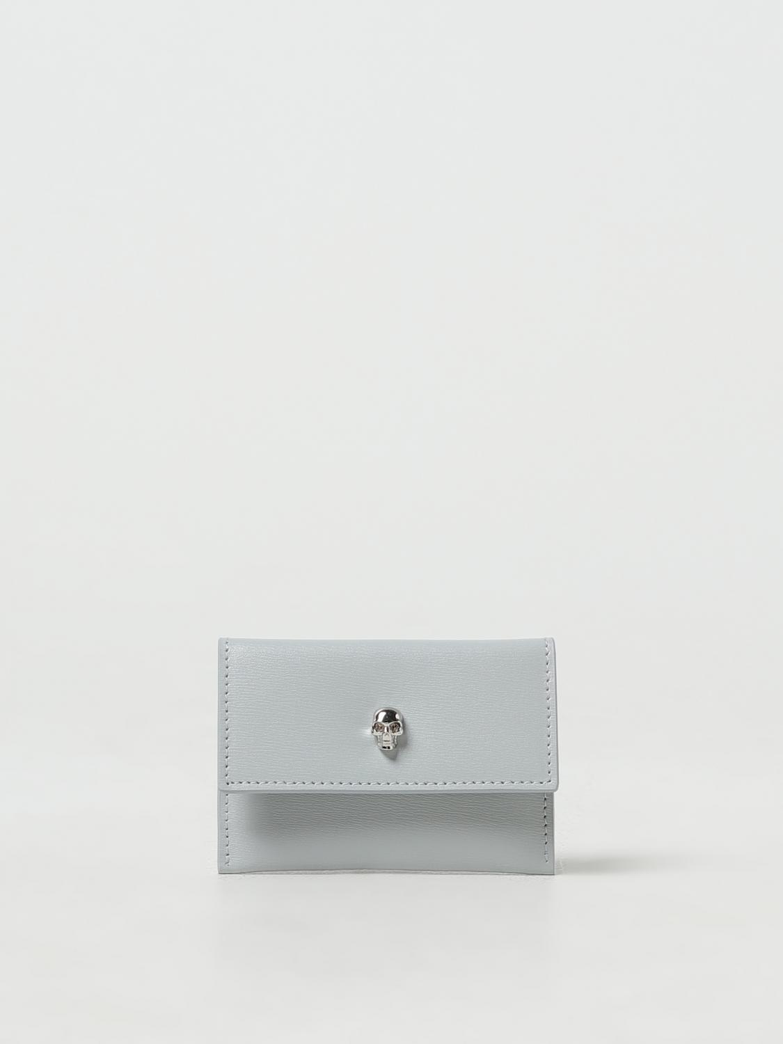 MCQUEEN GELDBÖRSE: Geldbeutel damen McQueen, Grau - Img 1