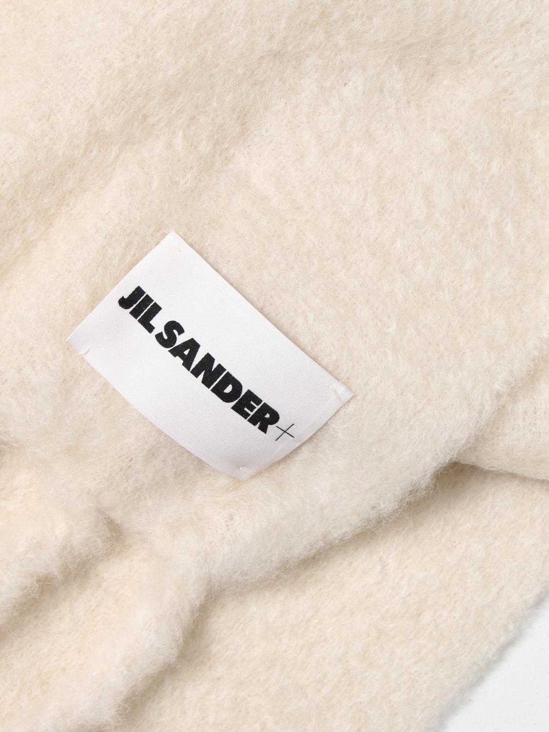 JIL SANDER: Scarf woman - White | Jil Sander scarf