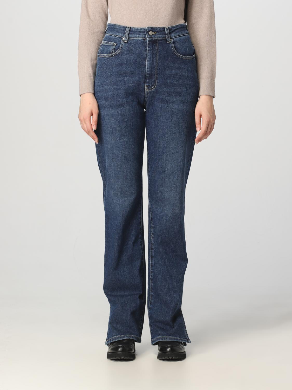 パンツ FABIANA FILIPPI Woman Pants Navy PAD275F827D544 5146 FABIANA FILIPPI: Pants woman - Blue | Fabiana Filippi jeans