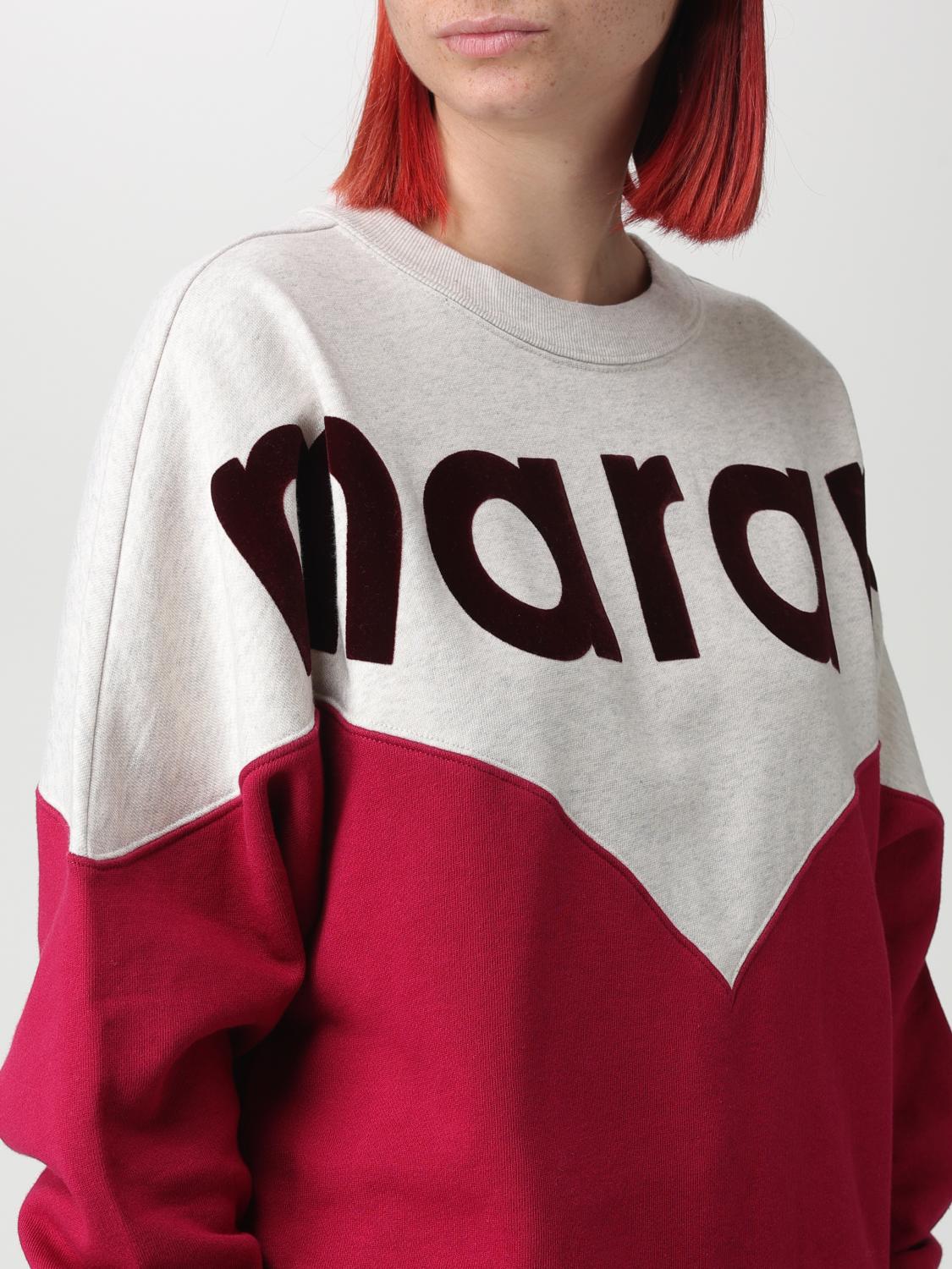 ISABEL MARANT ETOILE SWEATSHIRT: Pullover damen Isabel Marant Etoile, Fuchsia - Img 4