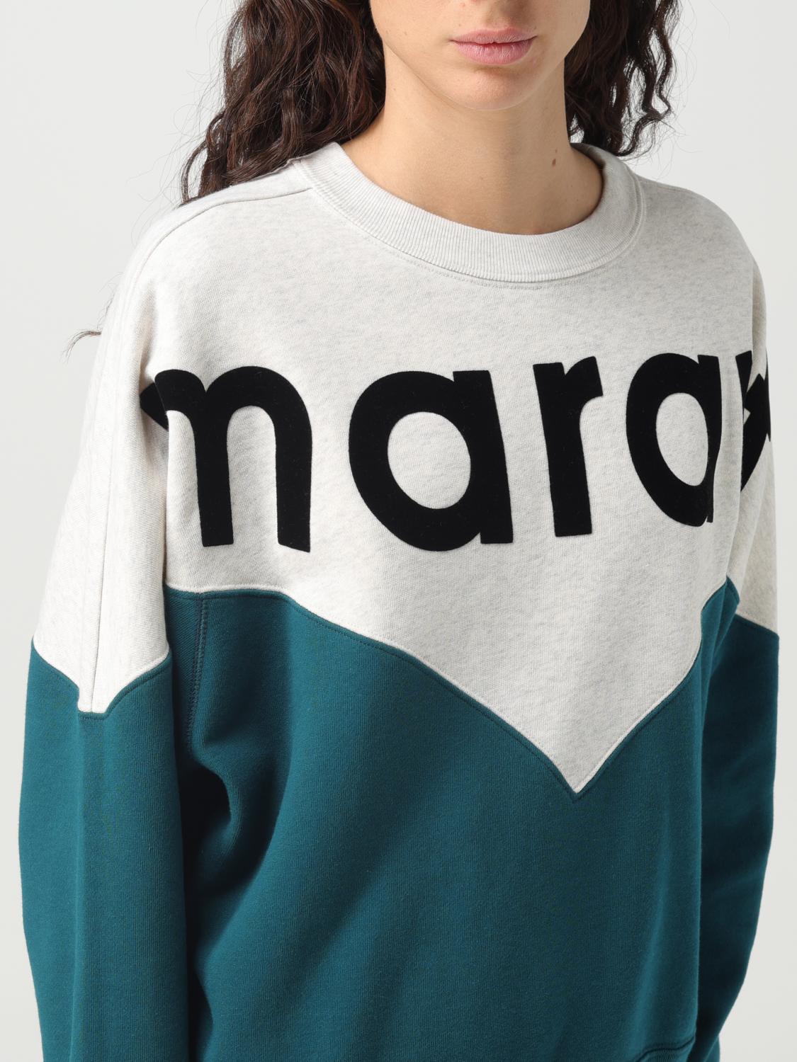 ISABEL MARANT ETOILE SWEATSHIRT: Pullover damen Isabel Marant Etoile, Hellblau - Img 4