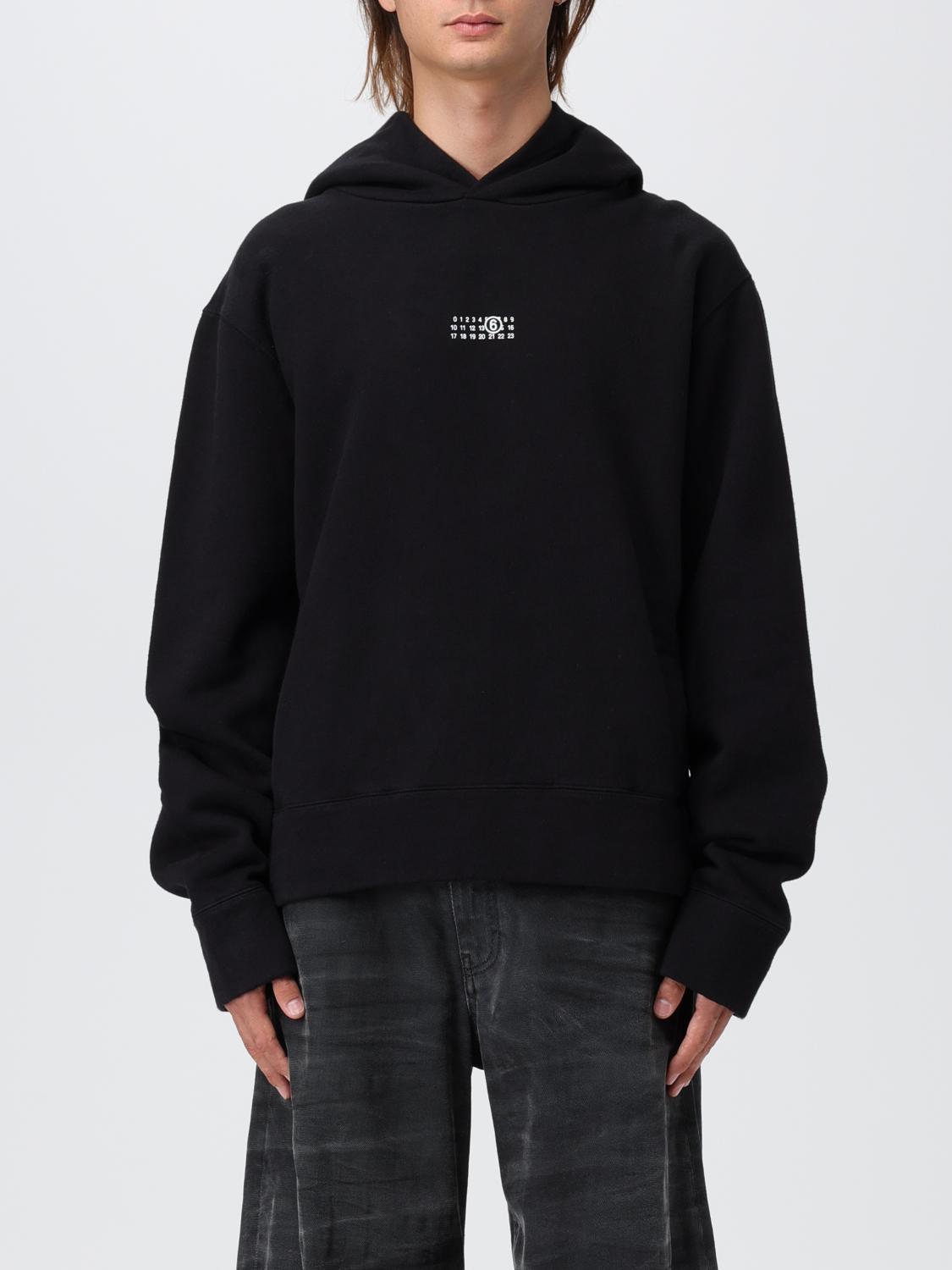 MM6 MAISON MARGIELA: Sweatshirt men - Black | Mm6 Maison Margiela