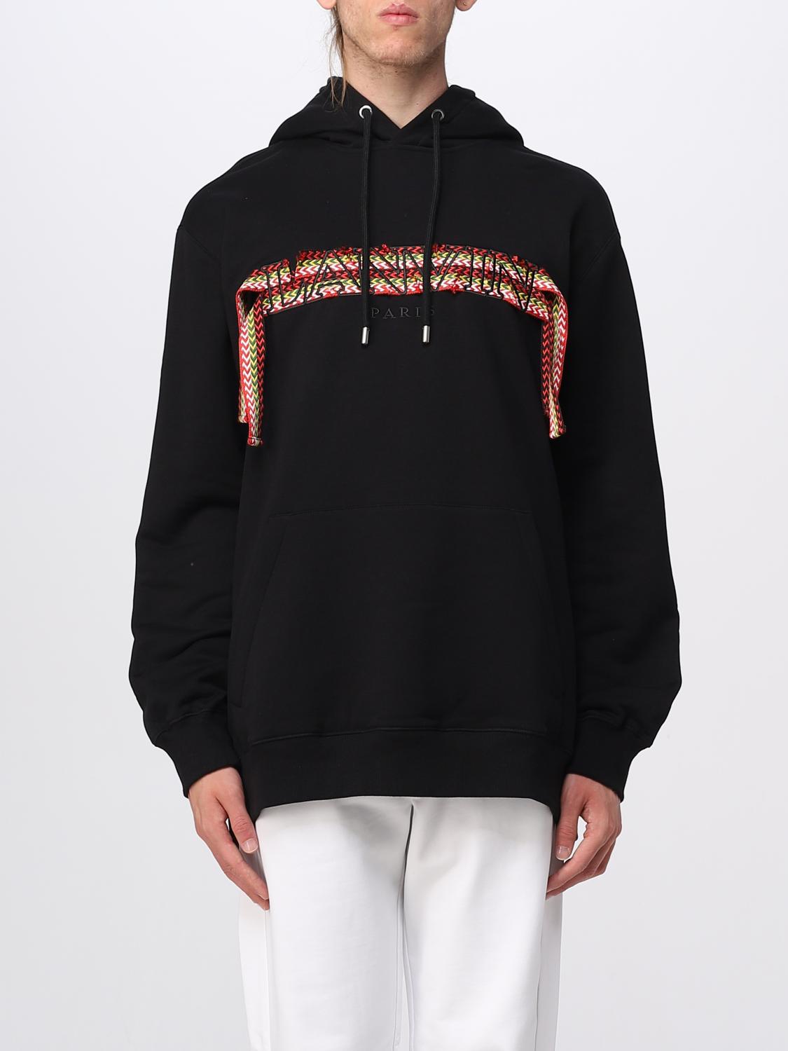 Lanvin Outlet: Sweatshirt men - Black | Lanvin sweatshirt
