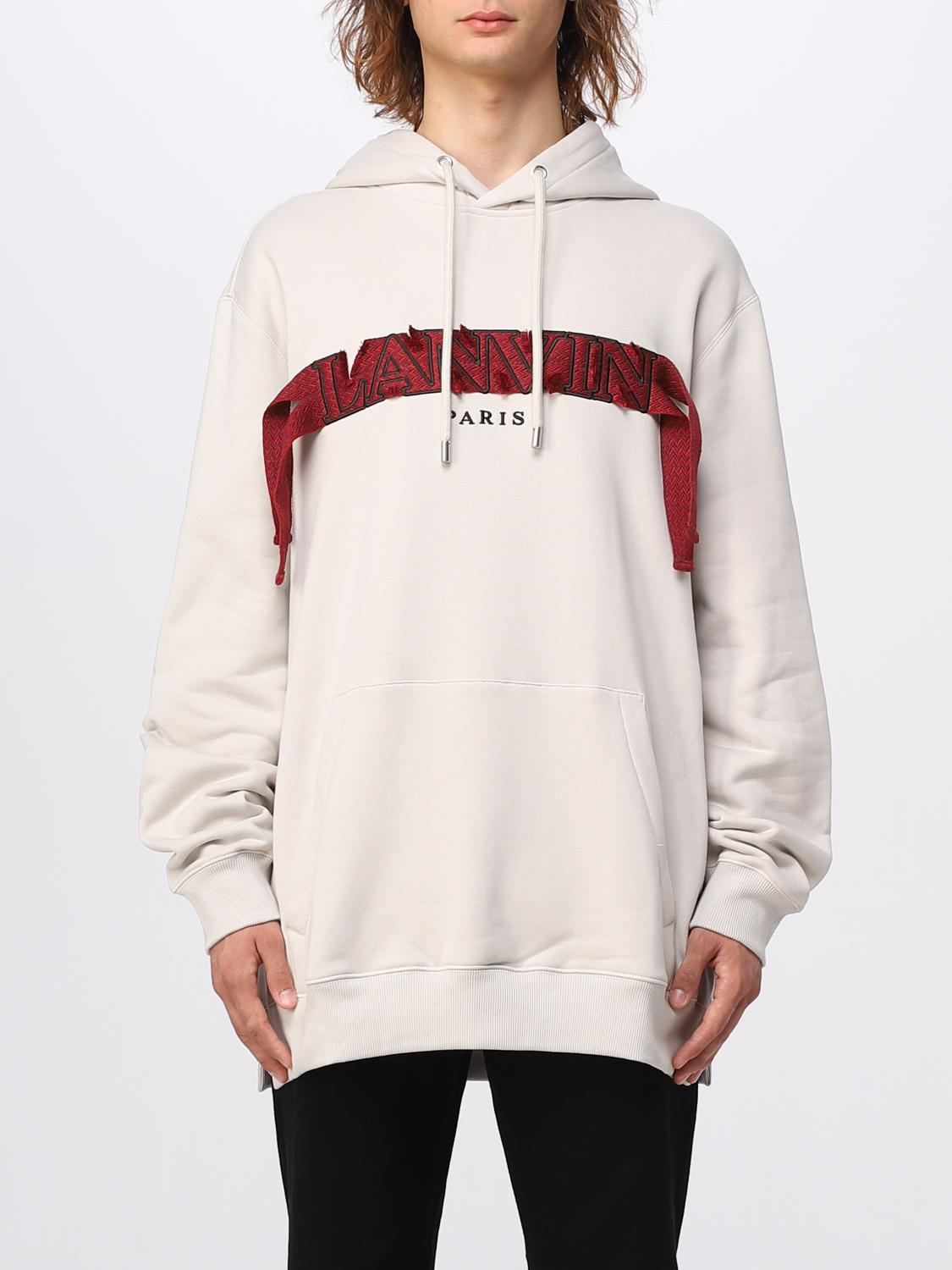 LANVIN SWEATSHIRT: Sweatshirt men Lanvin, Mastic - Img 1