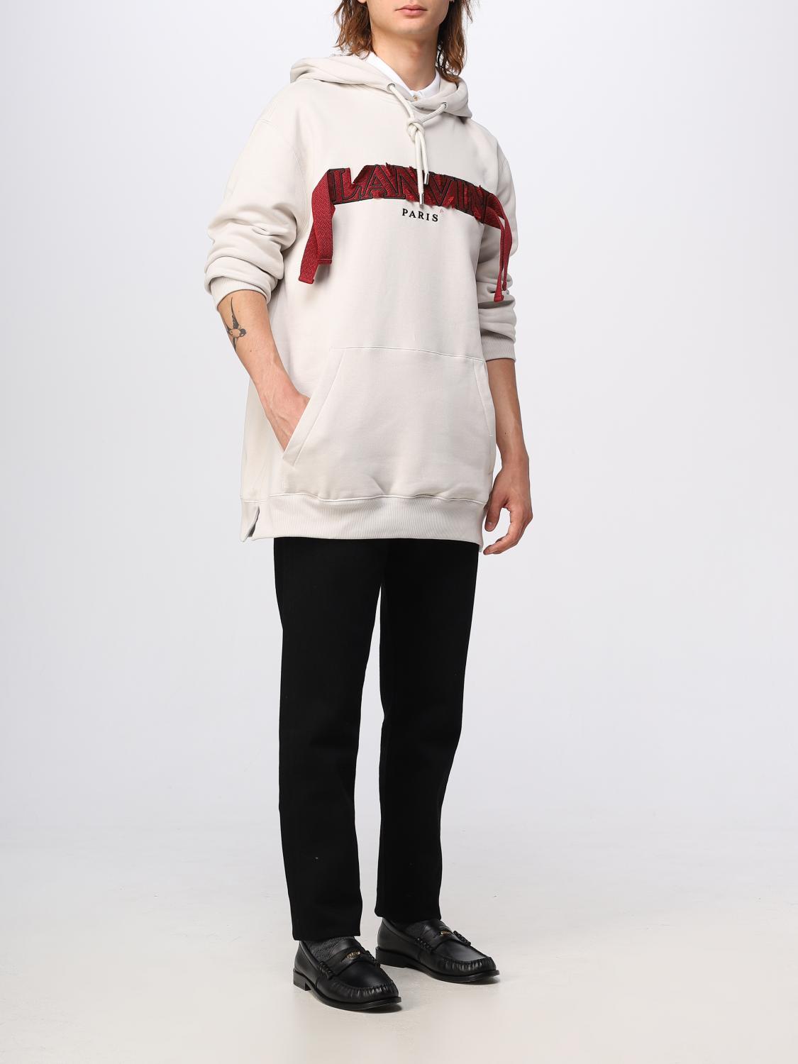 LANVIN SWEATSHIRT: Sweatshirt men Lanvin, Mastic - Img 2