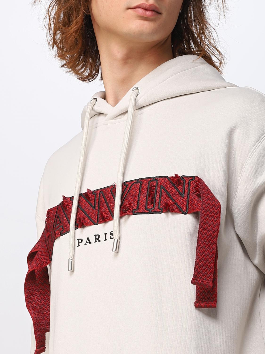 LANVIN SWEATSHIRT: Sweatshirt men Lanvin, Mastic - Img 4