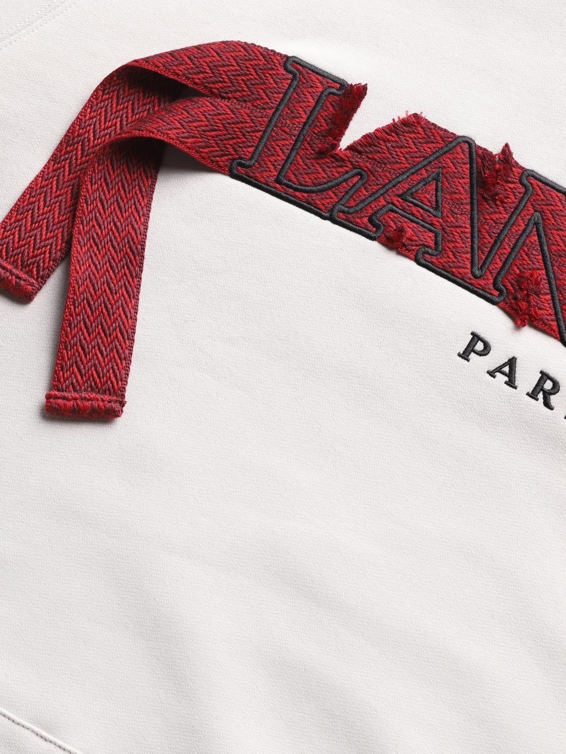 LANVIN SWEATSHIRT: Sweatshirt men Lanvin, Mastic - Img 5