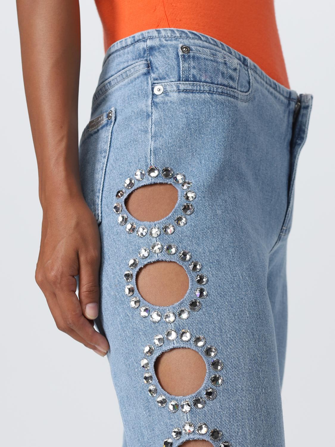 7 FOR ALL MANKIND VAQUEROS: Vaquero mujer 7 For All Mankind, Azul Claro - Img 3