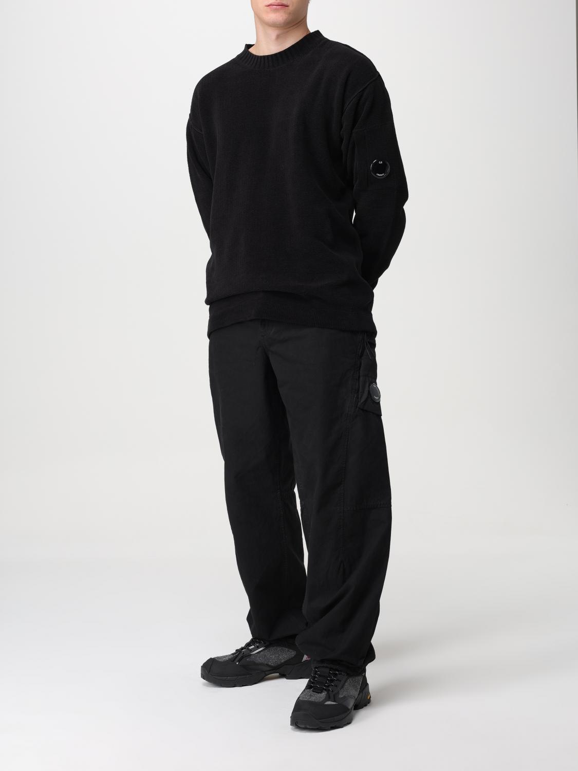 C.P. COMPANY：パンツ メンズ - ブラック | GIGLIO.COMオンラインの