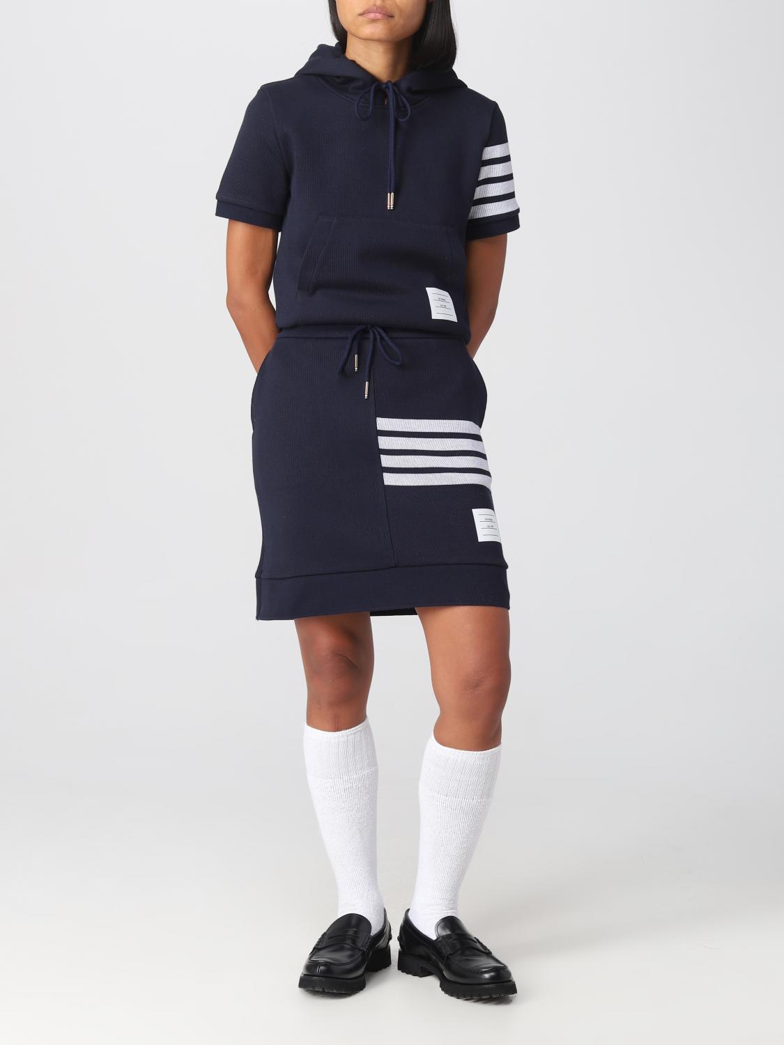 THOM BROWNE SUDADERA: Jersey mujer Thom Browne, Azul Oscuro - Img 2
