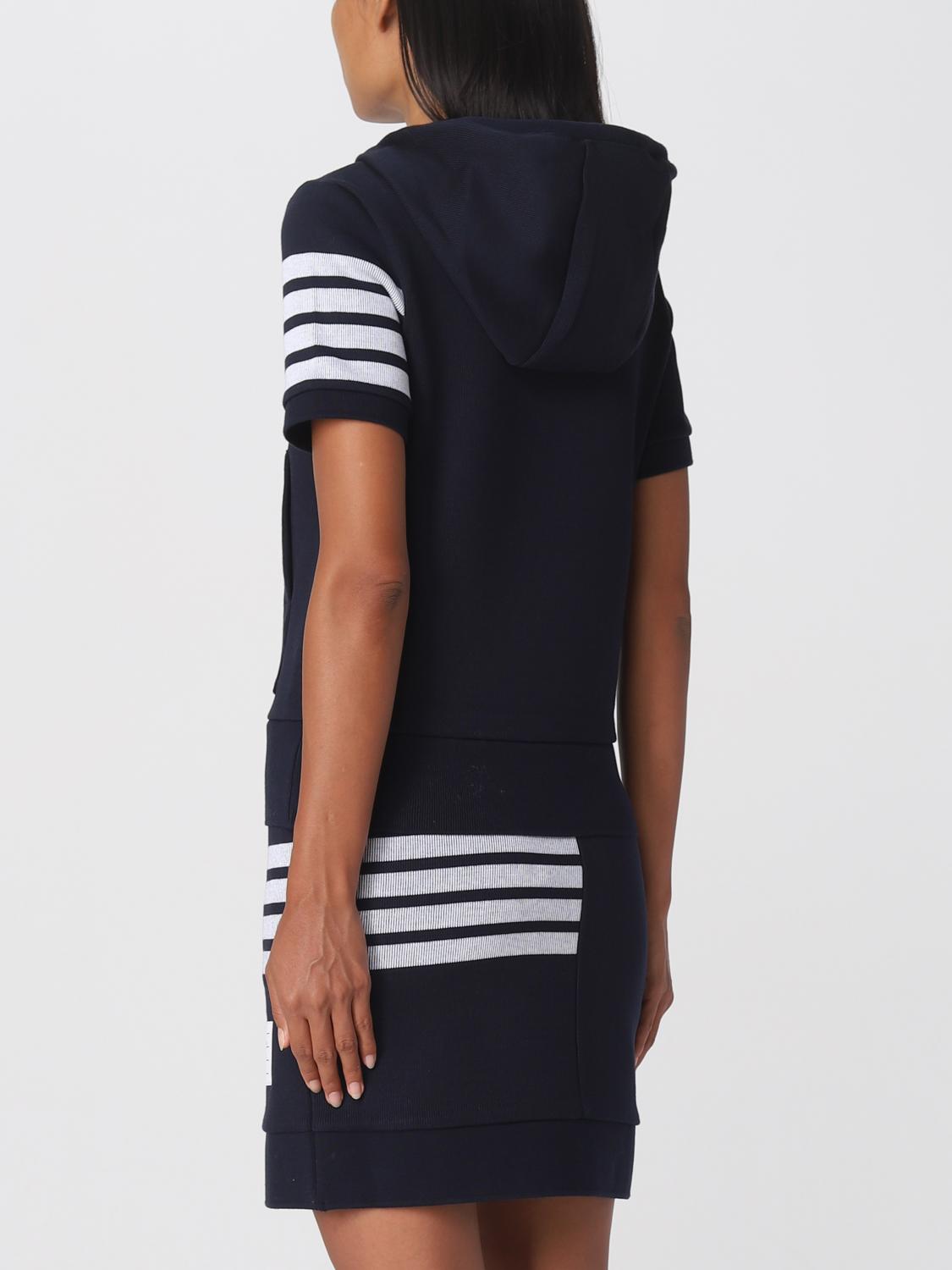 THOM BROWNE SUDADERA: Jersey mujer Thom Browne, Azul Oscuro - Img 3