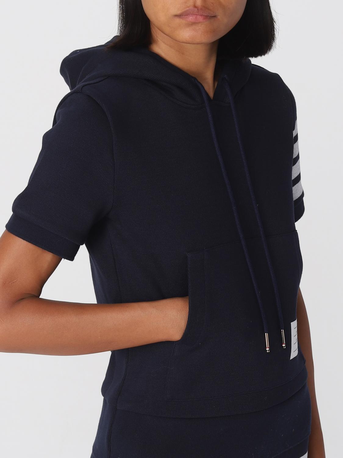 THOM BROWNE SUDADERA: Jersey mujer Thom Browne, Azul Oscuro - Img 5