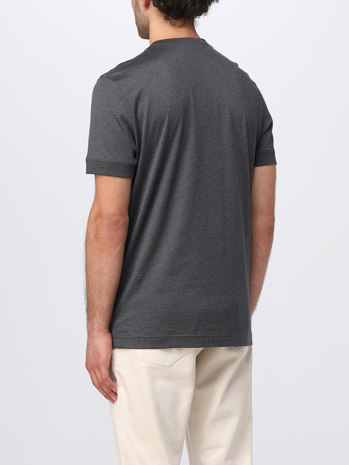 Tシャツ・カットソー KITON Men T Shirts UMM041902003 Grey KITON: T-shirt men - Grey | Kiton t-shirt UMM041902003