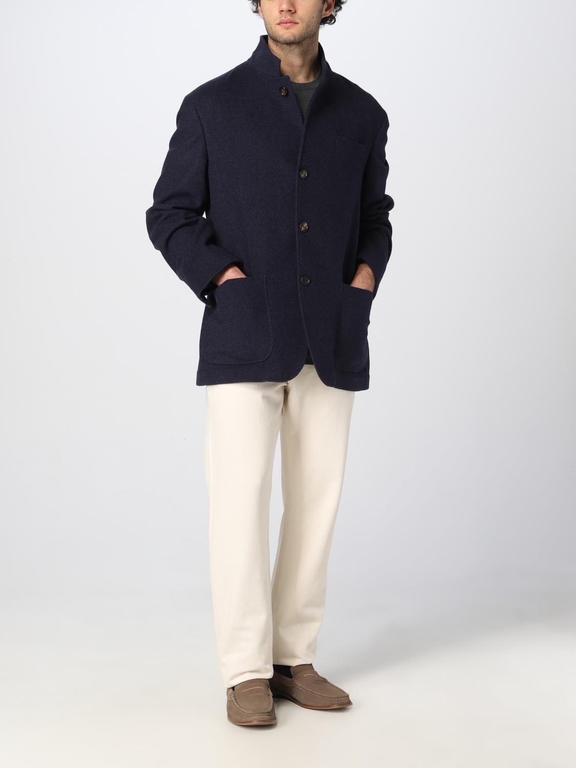 BRUNELLO CUCINELLI: cashmere blazer - Blue | Brunello