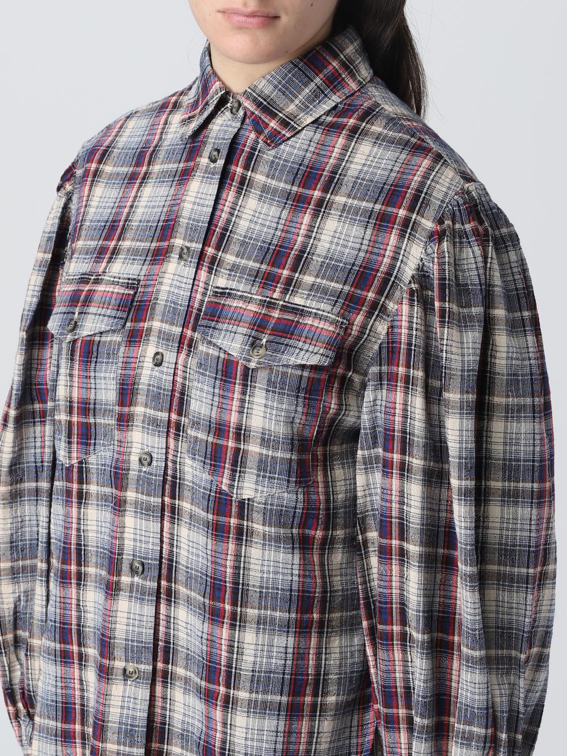 ISABEL MARANT ETOILE CAMISA: Camisa mujer Isabel Marant Etoile, Azul Oscuro - Img 4