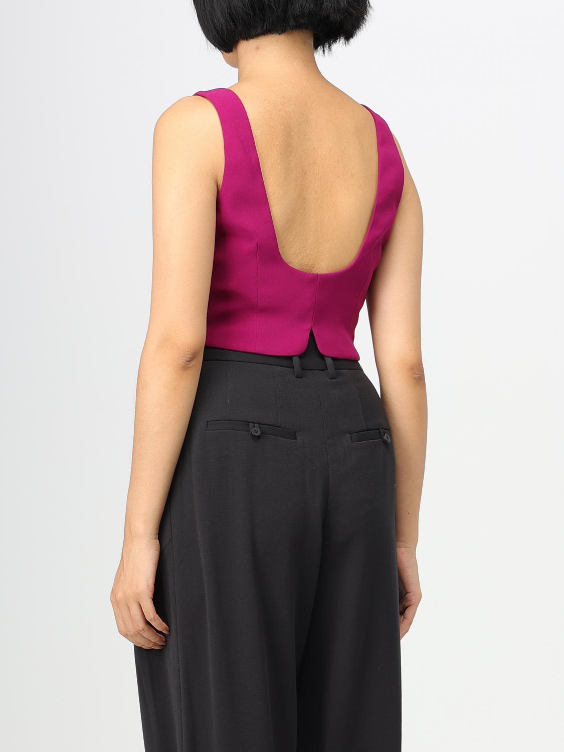 PINKO CHALECO: Americana mujer Pinko, Violeta - Img 2