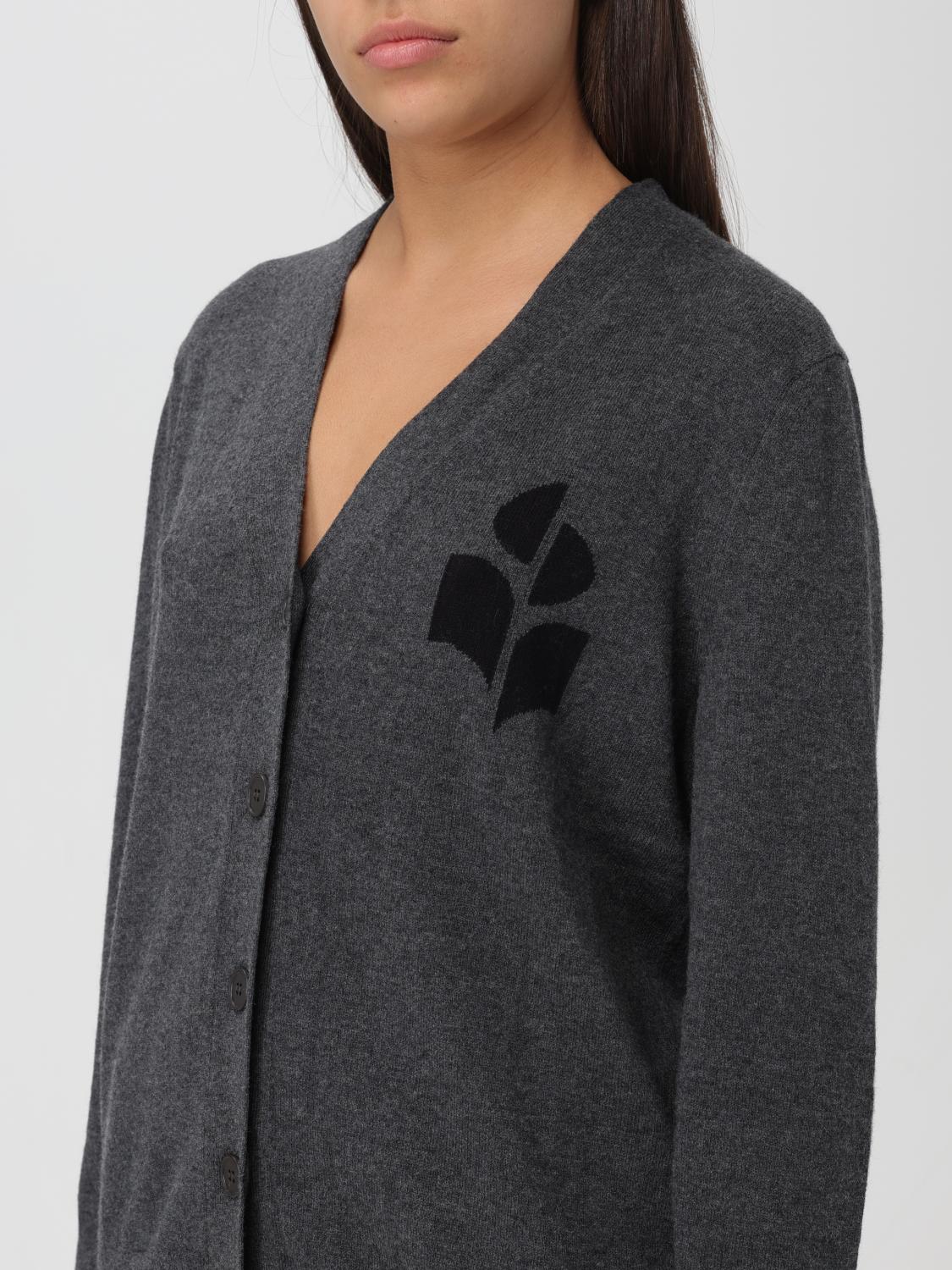 ISABEL MARANT ETOILE STRICKJACKE: Pullover damen Isabel Marant Etoile, Charcoal - Img 4