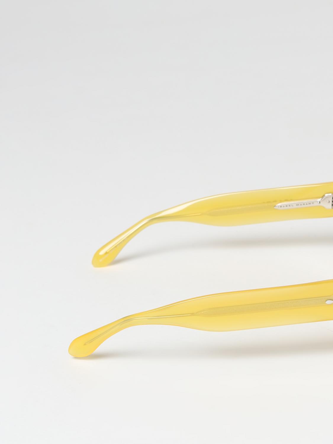 ISABEL MARANT SUNGLASSES: Isabel Marant sunglasses in acetate, Gold - Img 3