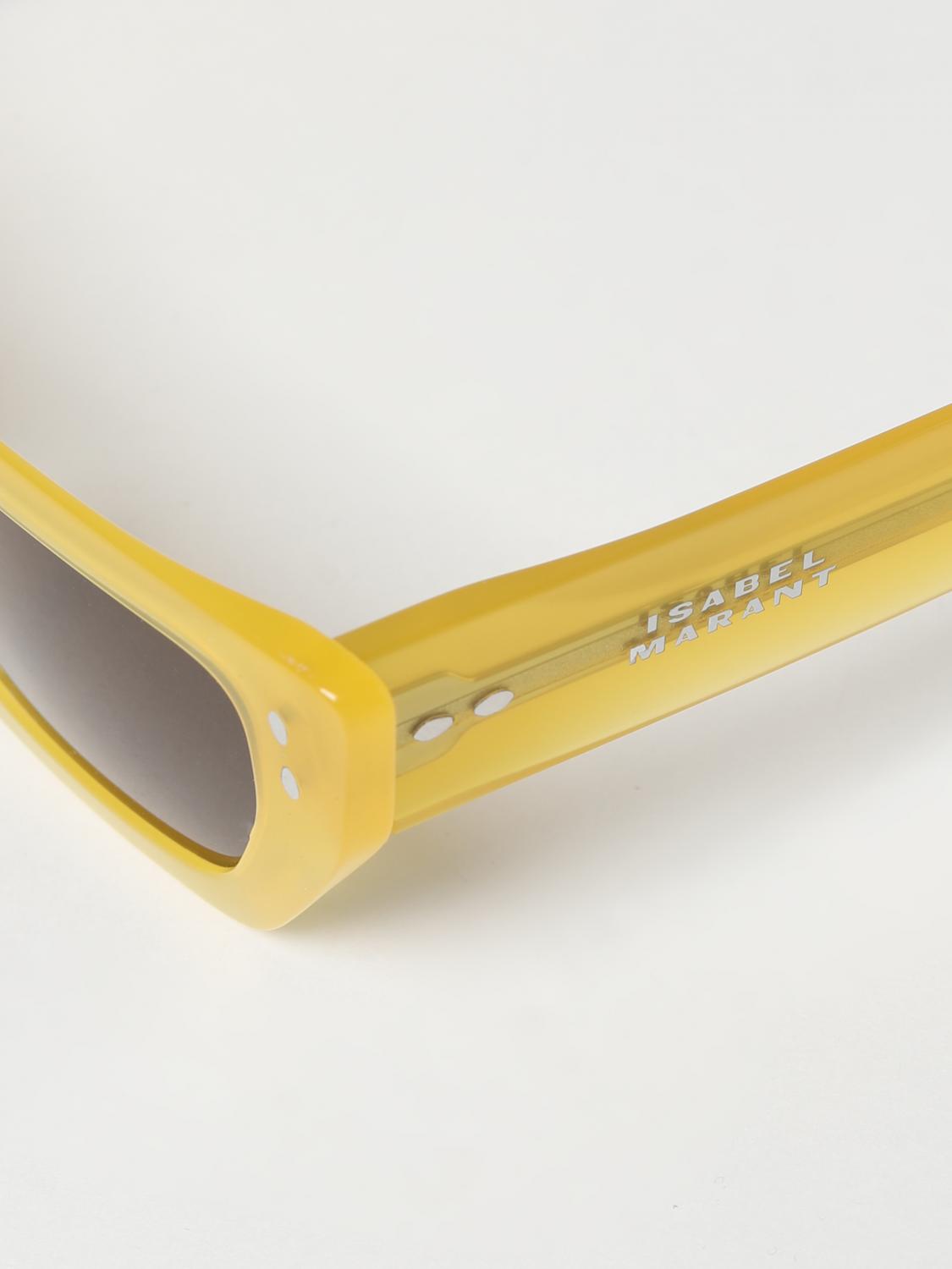 ISABEL MARANT SUNGLASSES: Isabel Marant sunglasses in acetate, Gold - Img 4