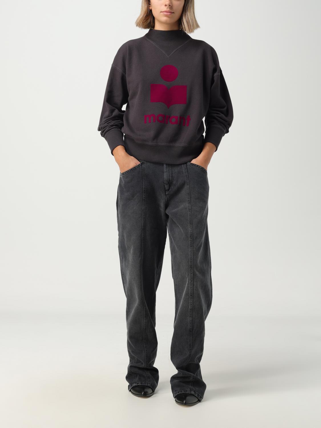 ISABEL MARANT ETOILE SUDADERA: Sudadera mujer Isabel Marant Etoile, Fucsia - Img 2