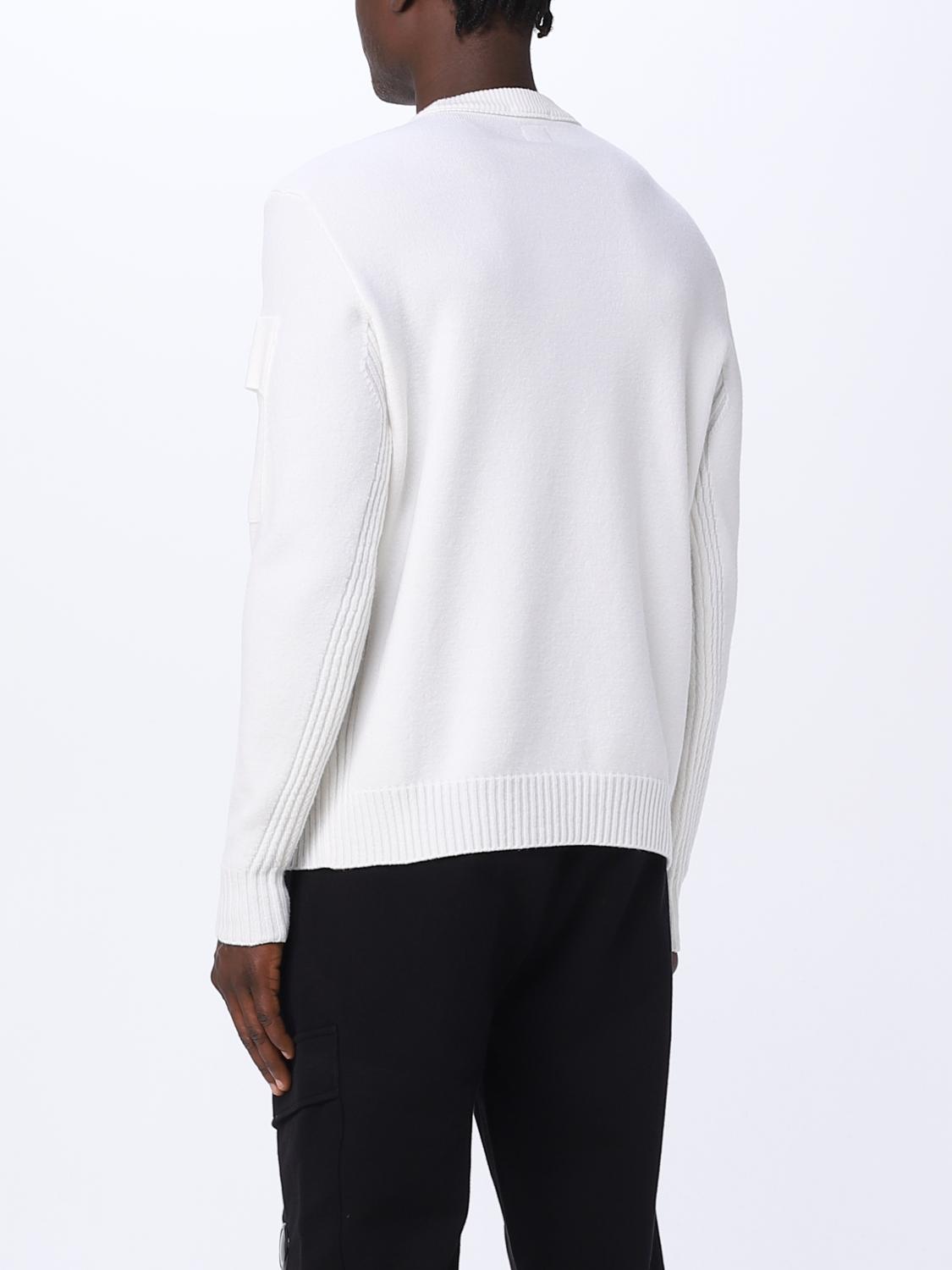 C.P. COMPANY JERSEY: Jersey hombre C.P. Company, Blanco - Img 3